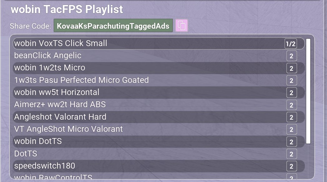 Heya everyone, just wanted to share this playlist ive made for tacfps, its nothing special but definitely worth a try if youve been looking for a routine! ^-^
KovaaKsParachutingTaggedAds