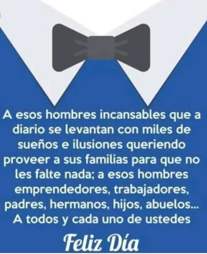 Muchas FELICIDADES a todos los #Padres en su día. ❤️❤️❤️