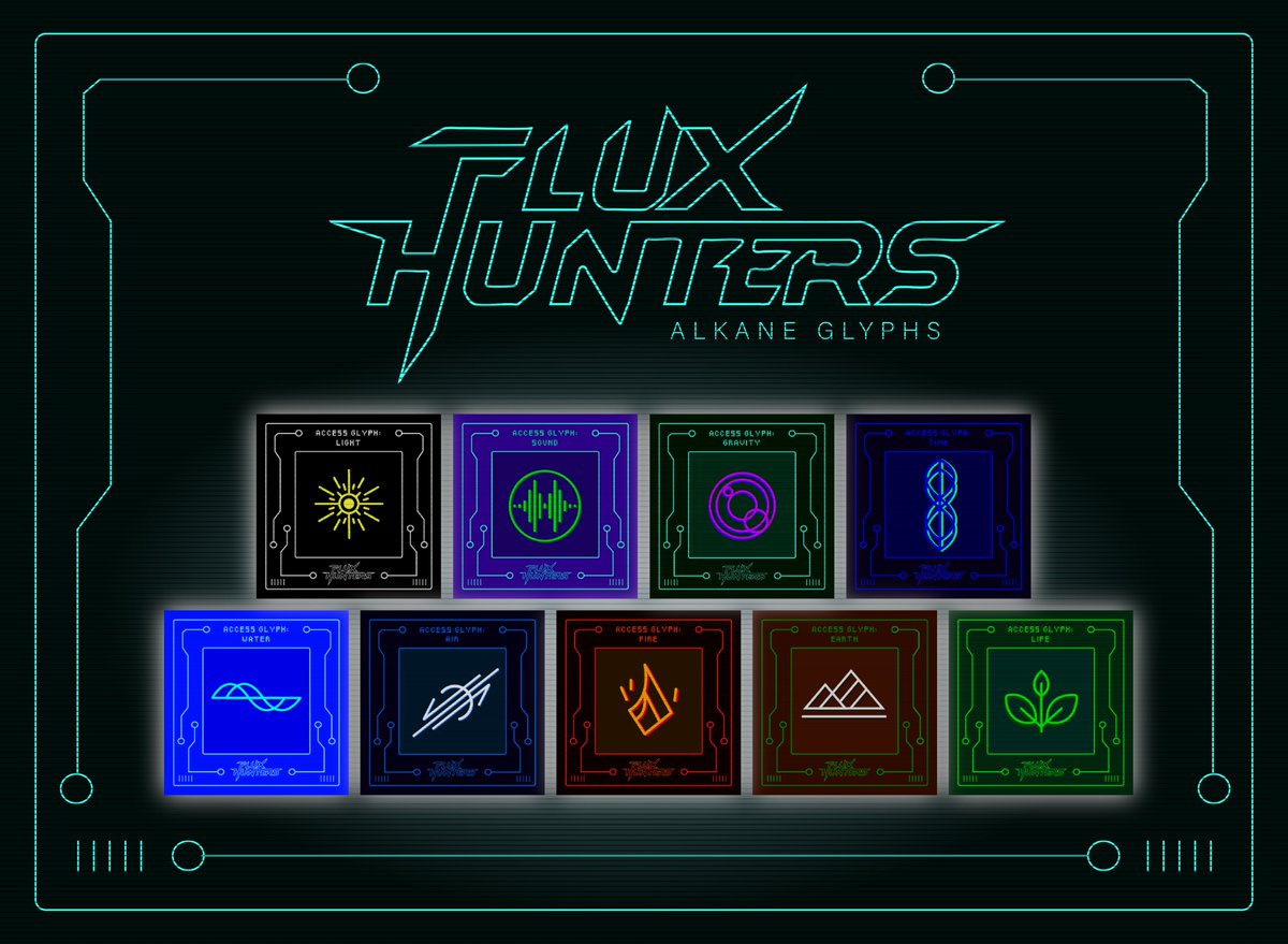 Flux Hunters: Alkane Glyphs will be the first treasure hunt project on Alkanes.

Various ways to earn: Dev Bounties for writing Alkanes code, sharing alpha, solving puzzles, or earn through on-chain and community giveaways. -&gt;
