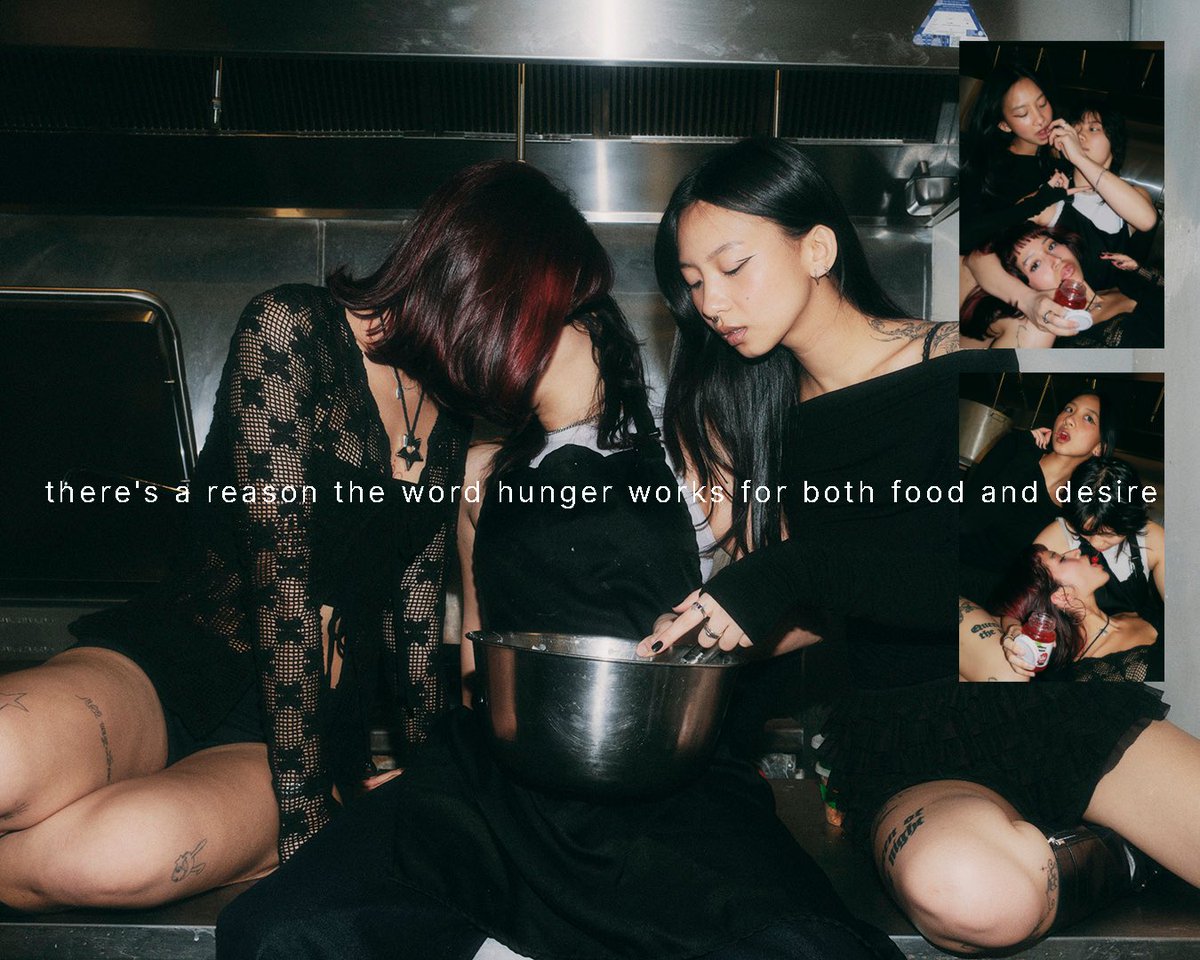 thyhighs's tweet photo. real eater photoshoot
featuring oomfs https://t.co/7QXVDLgYiy