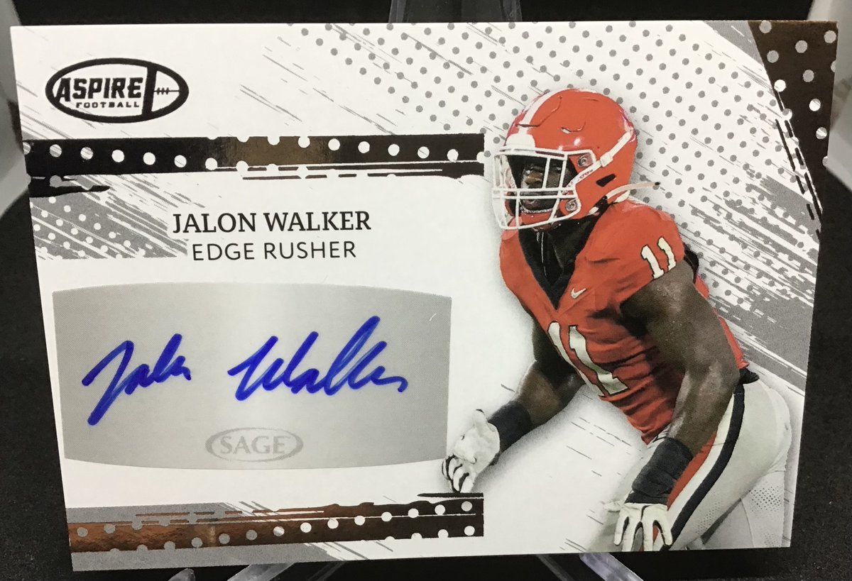 2025 SAGE Aspire has 24 Autographs in a box and no redemptions not to mention many 1st rounders. Get some! #NoRedemptions