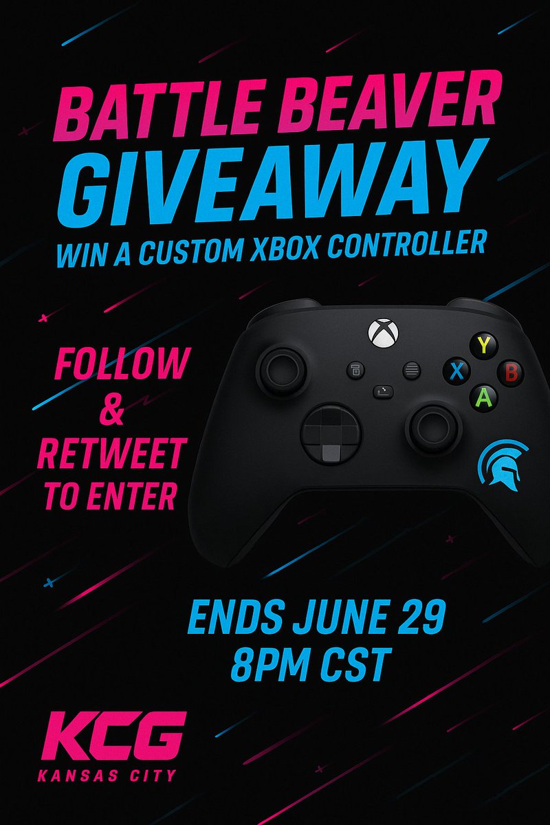Official_KCG_'s tweet photo. 🎮 Win a custom Battle Beaver Xbox Controller 👇
🔥 Must-Have for Competitive Gamers
🎁 Ends June 29 @ 8PM CST
✅ Follow @KansasCityGaming
🔁 Repost to enter
👀 Don’t miss out!
#BattleBeaver #Giveaway #Xbox #GamingCommunity https://t.co/1SKfwrFbSF