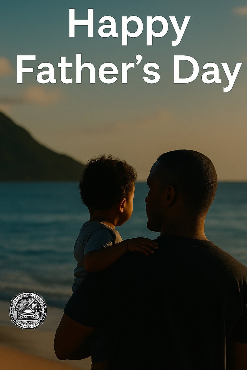 governorpula's tweet photo. Happy Father’s Day to all the incredible fathers, grandfathers, and father figures in American Samoa and around the world.

Your strength, guidance, and love shape our families and build the foundation of our communities. 

#FathersDay #AmericanSamoa #FamilyFirst https://t.co/noUlAAx1Yw