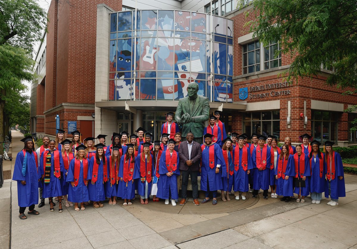 DePaul Athletics (@depaulathletics) on Twitter photo Congratulations to the Class of 2025 🎓
We are immensely proud of each of our student-athletes for their hard work and dedication to officially graduating from <a href="/DePaulU/">DePaul University</a>!
📰 ow.ly/Rfkp50W9LnW Congratulations to the Class of 2025 🎓
We are immensely proud of each of our student-athletes for their hard work and dedication to officially graduating from <a href="/DePaulU/">DePaul University</a>!
📰 ow.ly/Rfkp50W9LnW