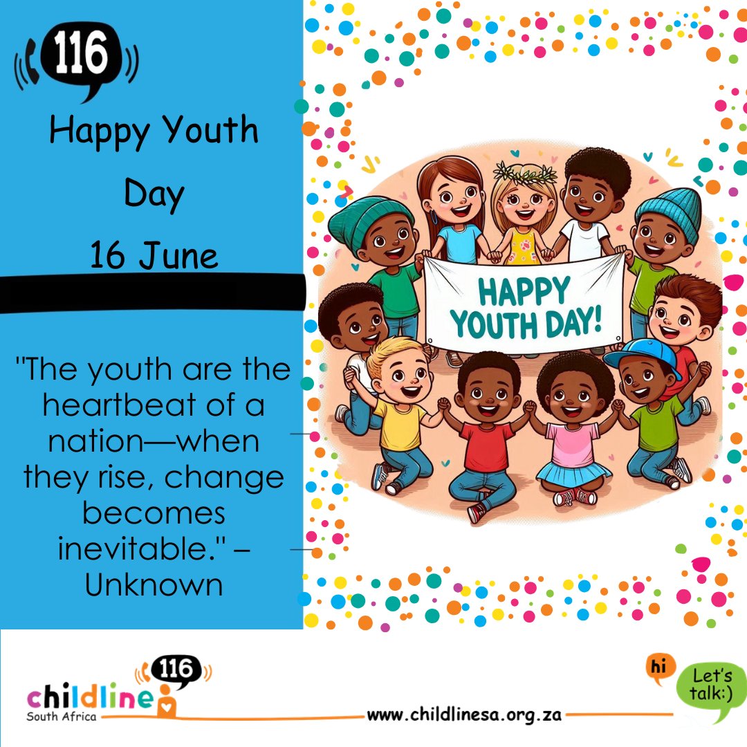 On June 16, 1976, the youth of South Africa stood up against injustice, sparking a movement that changed the course of history. Today, we honour their courage and resilience. Let’s continue fighting for a future where young people thrive! #YouthDay2025