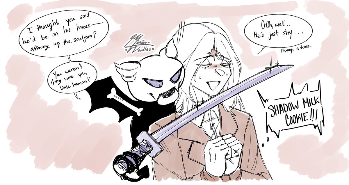 mimindoodles's tweet image. More Inuyasha Au! I’m still trying to figure everyone out but I did figure out some scenes! Pure Vanilla is really trying to survive and believe in Shadow Milk but it’s really hard in the beginning of their adventure!
#puremilk #shadowvanilla #crk