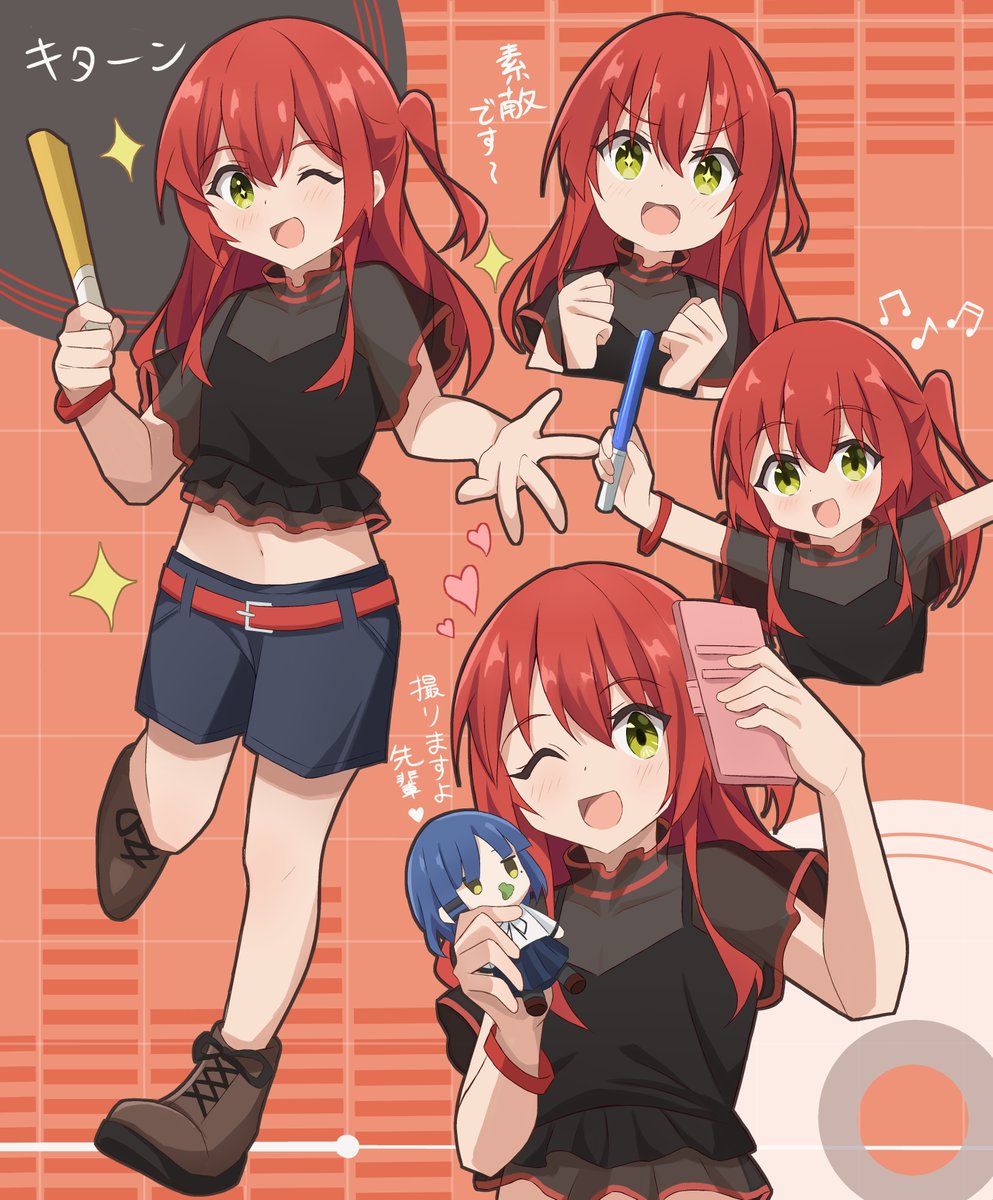 cs4126's tweet image. 夏フェス喜多ちゃん✨🎵 #ぼっち・ざ・ろっく