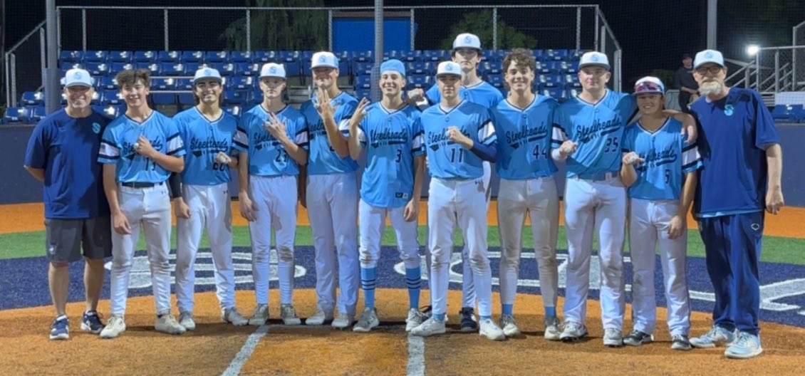 16u Besco Daddy’s on the Diamond CHAMPIONS! 

5-0 only allowing a total of 15 hits and 8 runs over the 5 games.  

#ErieSteelheads2025