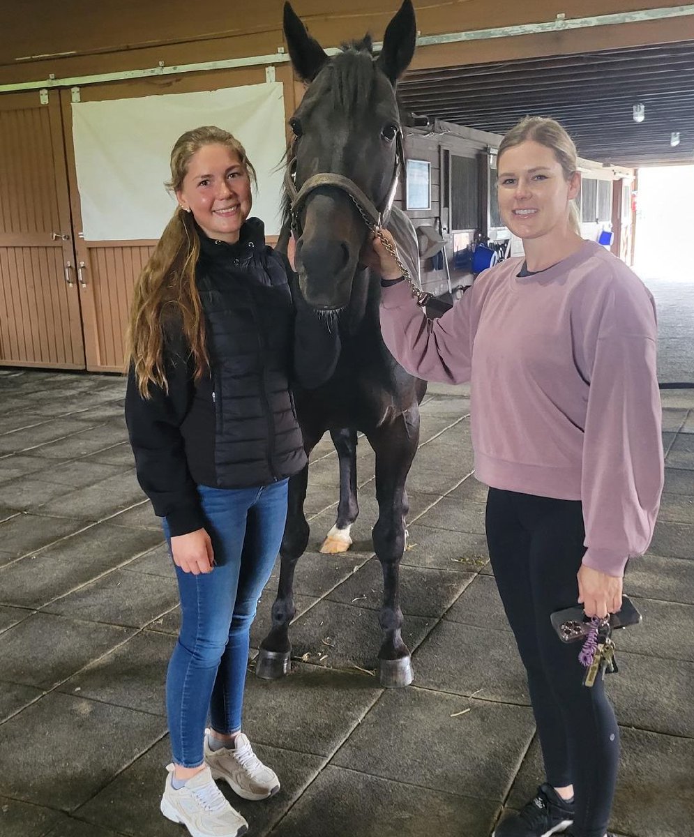 Amalie Odegaard and Megan Scran came to visit Chapter Seven today! Amalie takes care of one of Chapter Seven’s champion sons, Maryland.