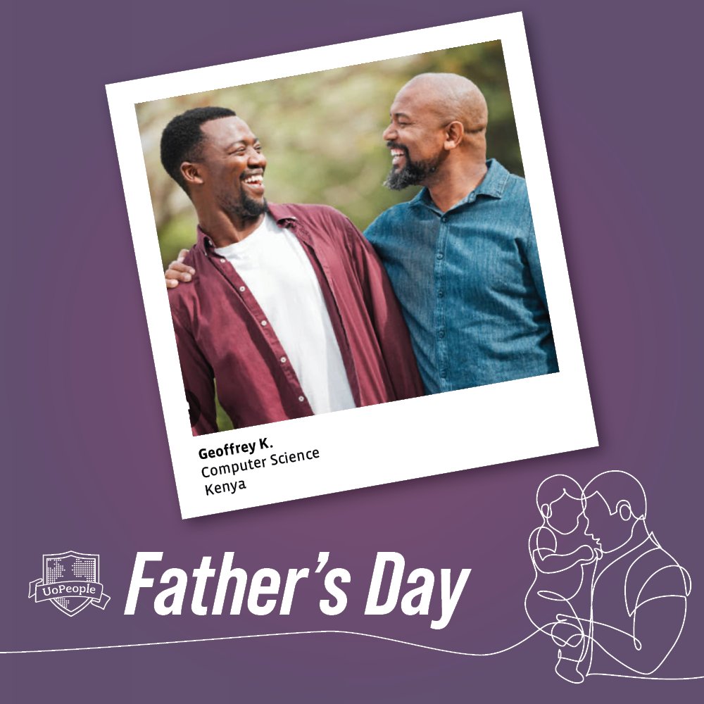 UoPeople's tweet image. Happy Father’s Day 👨‍👧‍👦Today, we’re celebrating the dads, father figures, mentors, and friends who’ve shown up with love, strength, and guidance. Your support makes a difference every single day — and we see you. ❤️ #FathersDay