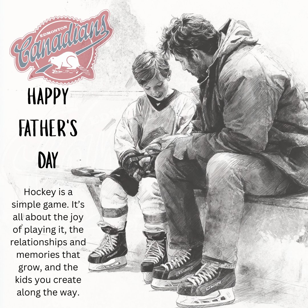 cac_hockey's tweet photo. Happy Father’s Day to our Hockey Dads! Today we celebrate the dads who tie skates, drive to early morning practices, cheer from the stands, &amp; support their players every step of the way, on &amp; off the ice. Thank you for being such an important part of our hockey family.  #cacproud https://t.co/NewDHp9jnH