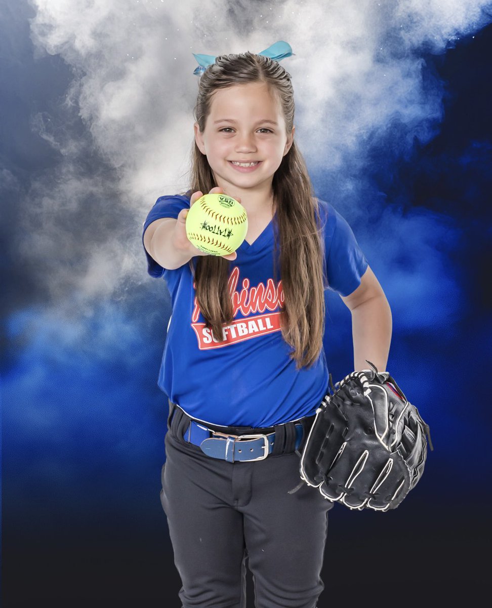 Congrats to my amorcita for making the 8U All Star team! As always, she makes her mama so proud! ❤️💙🥎 #robinsonallstars