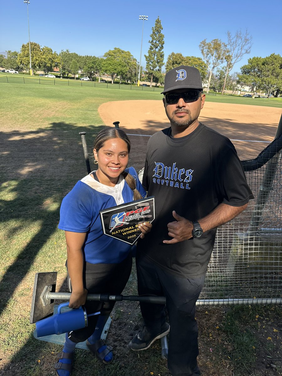 Happy Father’s Day to all the dads in my life 💙 and Happy Daddy Day to the most supportive, unselfish man I know—my dad!
Thank you for everything you do for me. I love you!
Cheers to another Father’s Day spent on the field 🥎 #FathersDay