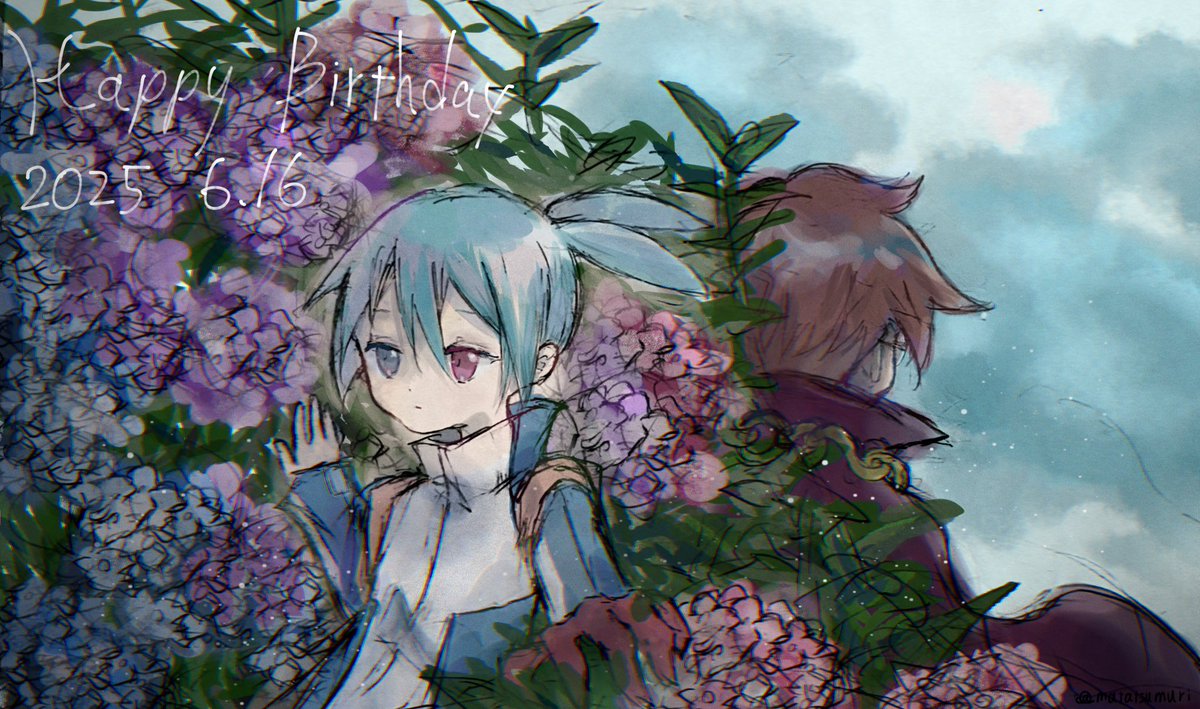 #紫陽花組生誕祭2025
 #紫陽花組誕生祭2025