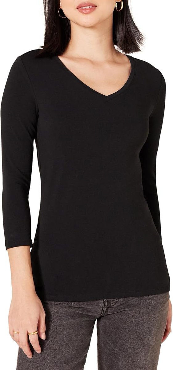 DealsQuickly's tweet image. Amazon Essentials Women&apos;s Classic-Fit 3/4 Sleeve V-Neck T-Shirt (Available in Plus Size), Multipacks  for $6.90 - $14.90

sovrn.co/lyjtmz1

#Multipacks