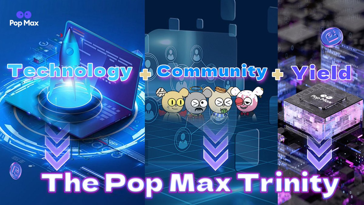 PopMax_xyz's tweet image. 🚀 Technology. 🤝 Community. 💰 Yield.

Together they form The Pop Max Trinity 🔱

From innovation → to connection → to real value flow.
This is how Web3 should work.

#PopMax #Web3 #SocialFi #TokenEconomy #DeFi