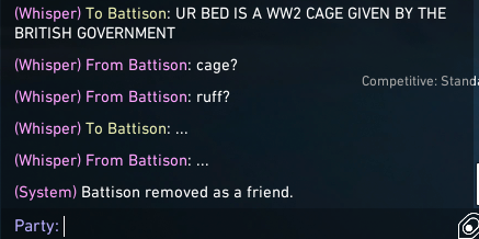 had to go