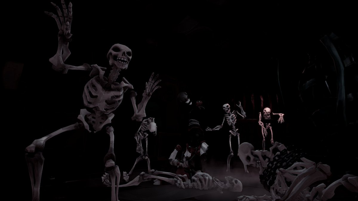 stunning skeletons #sotshot <a href="/SeaOfThieves/">Sea of Thieves</a>