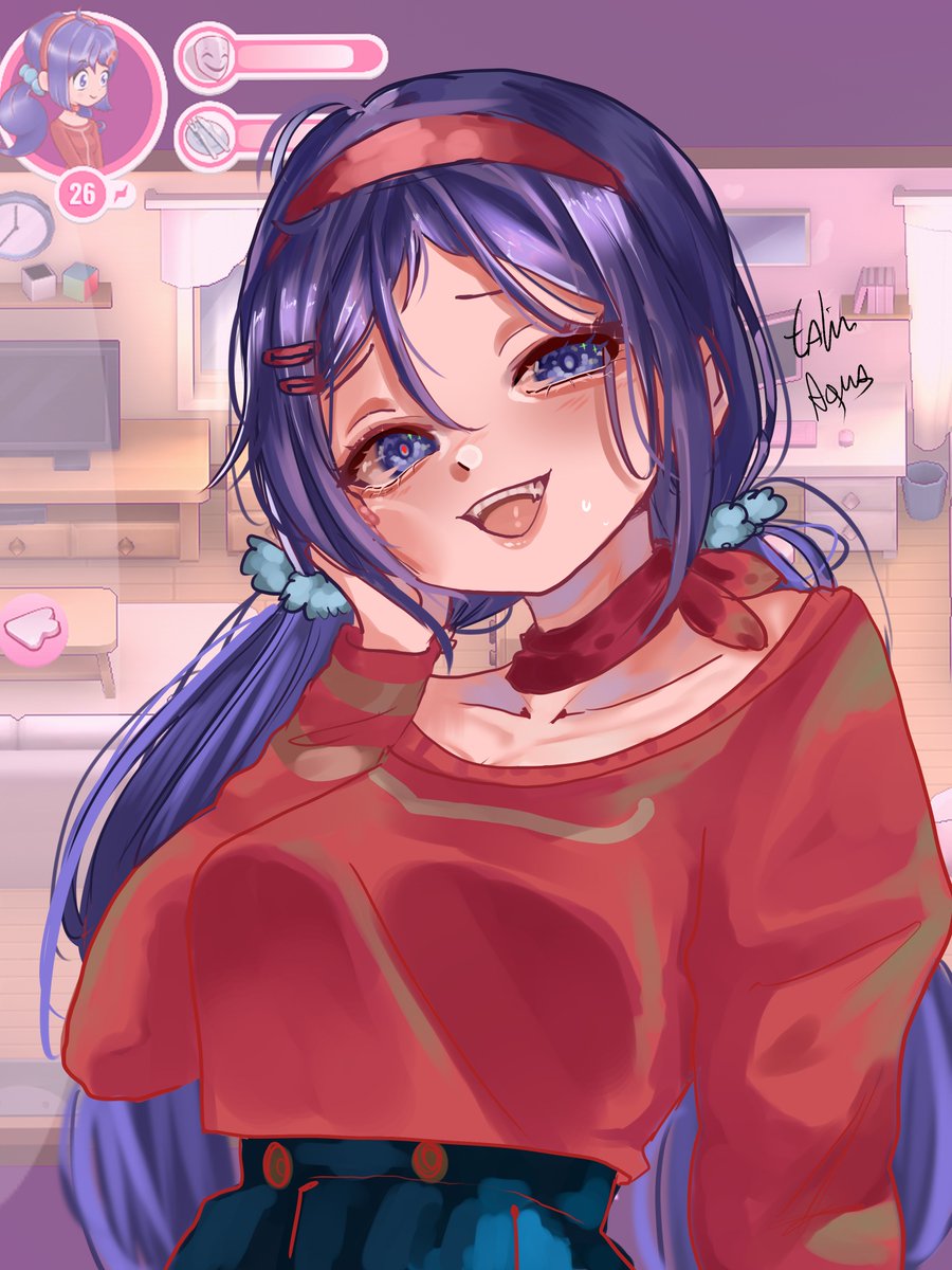 AquaTalin's tweet photo. Mita drawing to keep up with my goal of one drawing per week uwu. Follow me on Vgen: https://t.co/onRnbNtJrk

#mitamiside #MiSide #MiSideMita #digitalart #VGenOpen #VGenComm #digitalart #fanart #Practice https://t.co/dL4okVBIf5