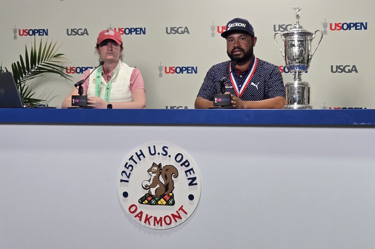 Neel Madhavan (@neelmadhavan) on Twitter photo The winner of the 125th U.S. Open Championship at Oakmont Country Club: J.J. Spaun.
Spaun holed a spectacular 64-foot birdie putt on the 18th green to seal the deal as the only player in the field to finish under par. <a href="/TribChronSports/">Tribune Sports</a> The winner of the 125th U.S. Open Championship at Oakmont Country Club: J.J. Spaun.
Spaun holed a spectacular 64-foot birdie putt on the 18th green to seal the deal as the only player in the field to finish under par. <a href="/TribChronSports/">Tribune Sports</a>