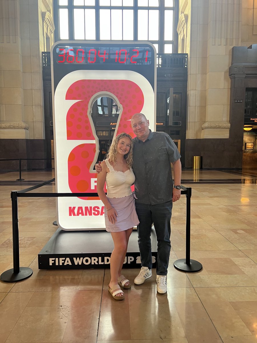 Happy Father’s Day to all my fellow girl dads!  Only 360 days until World Cup KC!
