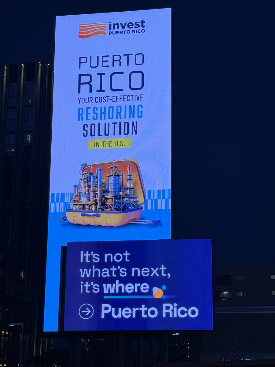 Puerto Rico offering to help  at #BIO25.