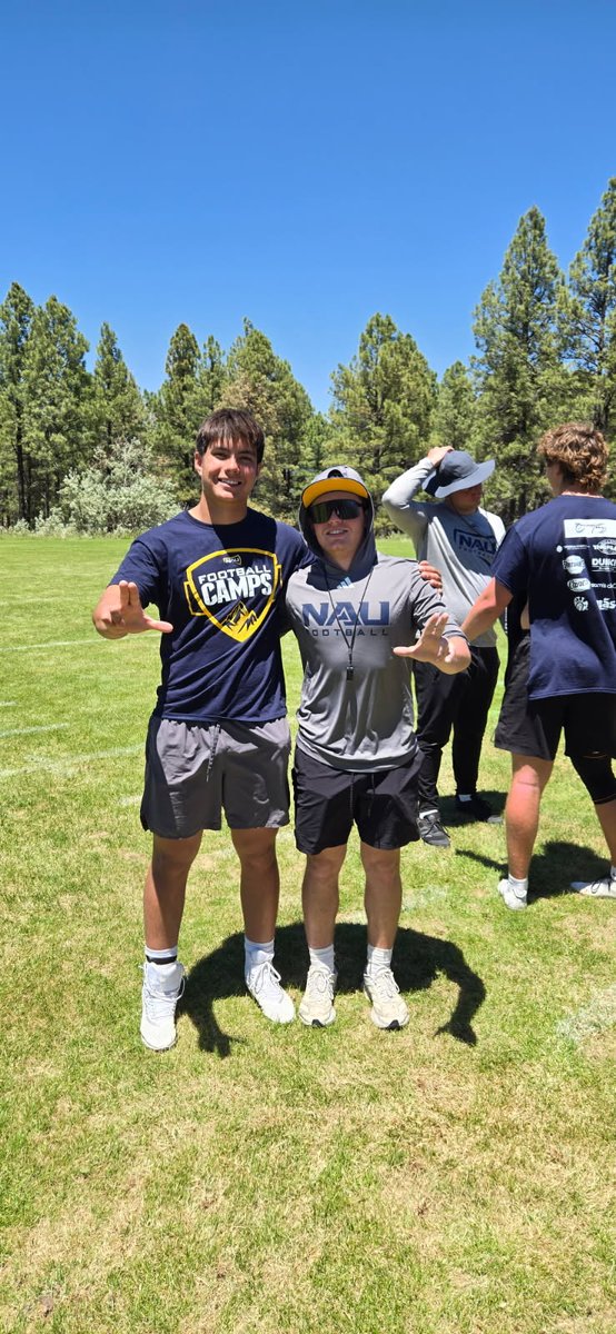 Trenton Williams (@trentonw30) on Twitter photo Another camp in the books. It was great to be back in Flagstaff for the <a href="/NAU_Football/">NAU Football</a> football camp. Thank you <a href="/Coachbwright4/">Brian Wright</a>, <a href="/Coach_TUI/">Manako Tuifua</a>, and coaching staff for the opportunity to learn and compete. Another camp in the books. It was great to be back in Flagstaff for the <a href="/NAU_Football/">NAU Football</a> football camp. Thank you <a href="/Coachbwright4/">Brian Wright</a>, <a href="/Coach_TUI/">Manako Tuifua</a>, and coaching staff for the opportunity to learn and compete.