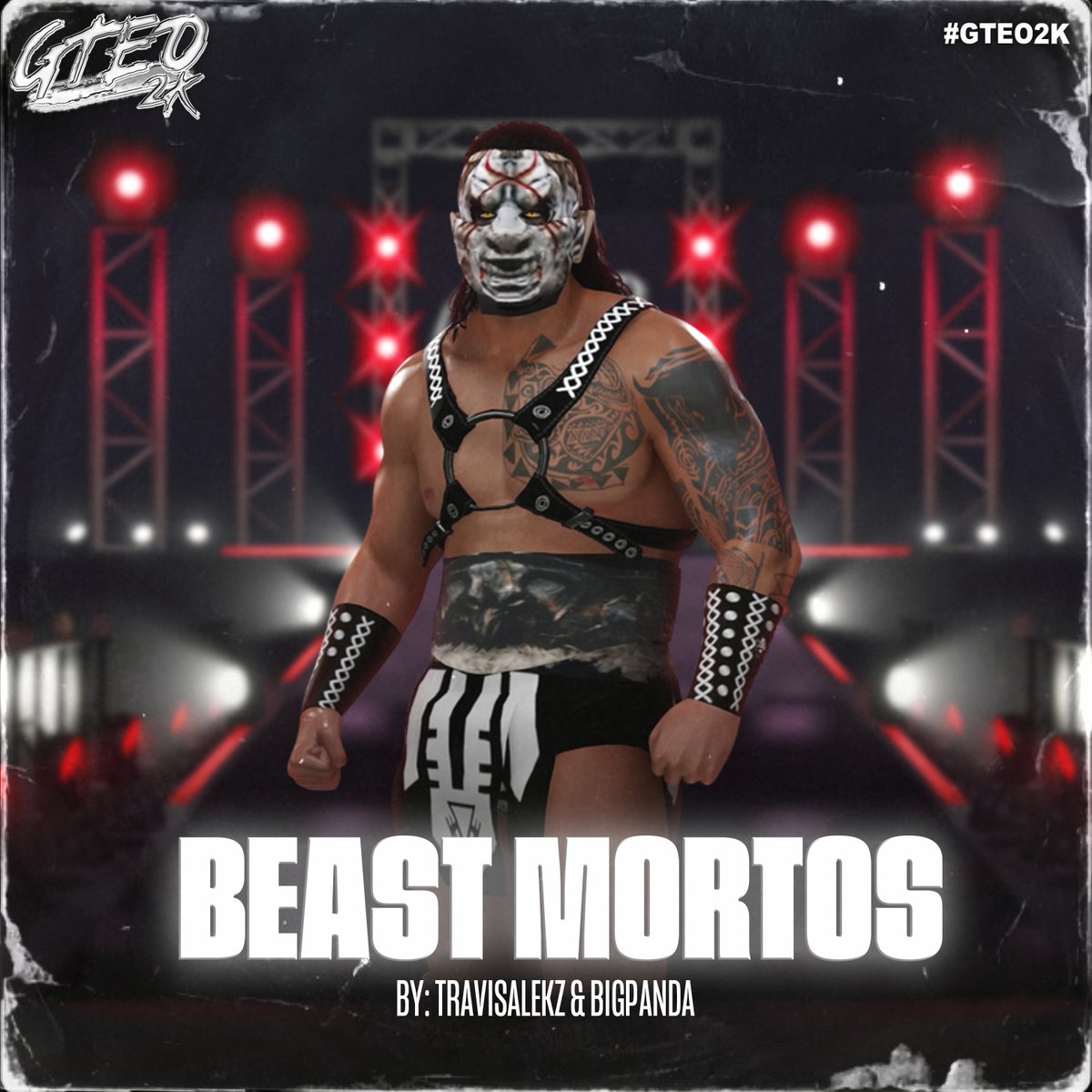 Beast Mortos <a href="/BeastMortos/">the beast mortos</a> is now uploaded on #WWE2K25 as part of the <a href="/GTEO2K/">GTEO</a> project.
Moveset by <a href="/itsmeBigPanda/">BigPanda🤍🩷</a> 
Upload card by <a href="/PAC_Creates/">pac パック</a> and <a href="/henry_finch/">Henry Finch · (ヘンリー・フィンチ)</a> 

Tags are
travisa, gteo2kaew