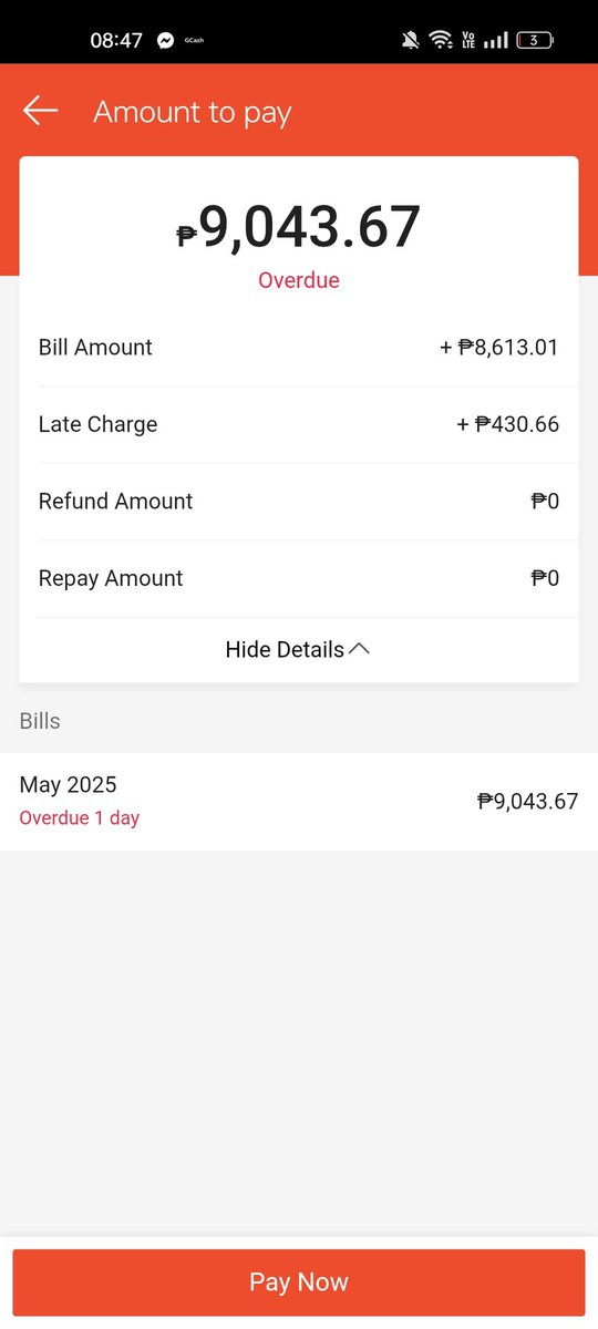 phoebekeithx's tweet photo. ang OA ng late charge nyo shopee 🙄 kawalang gana mag bayad. bwisit. https://t.co/RpUG9k9apZ