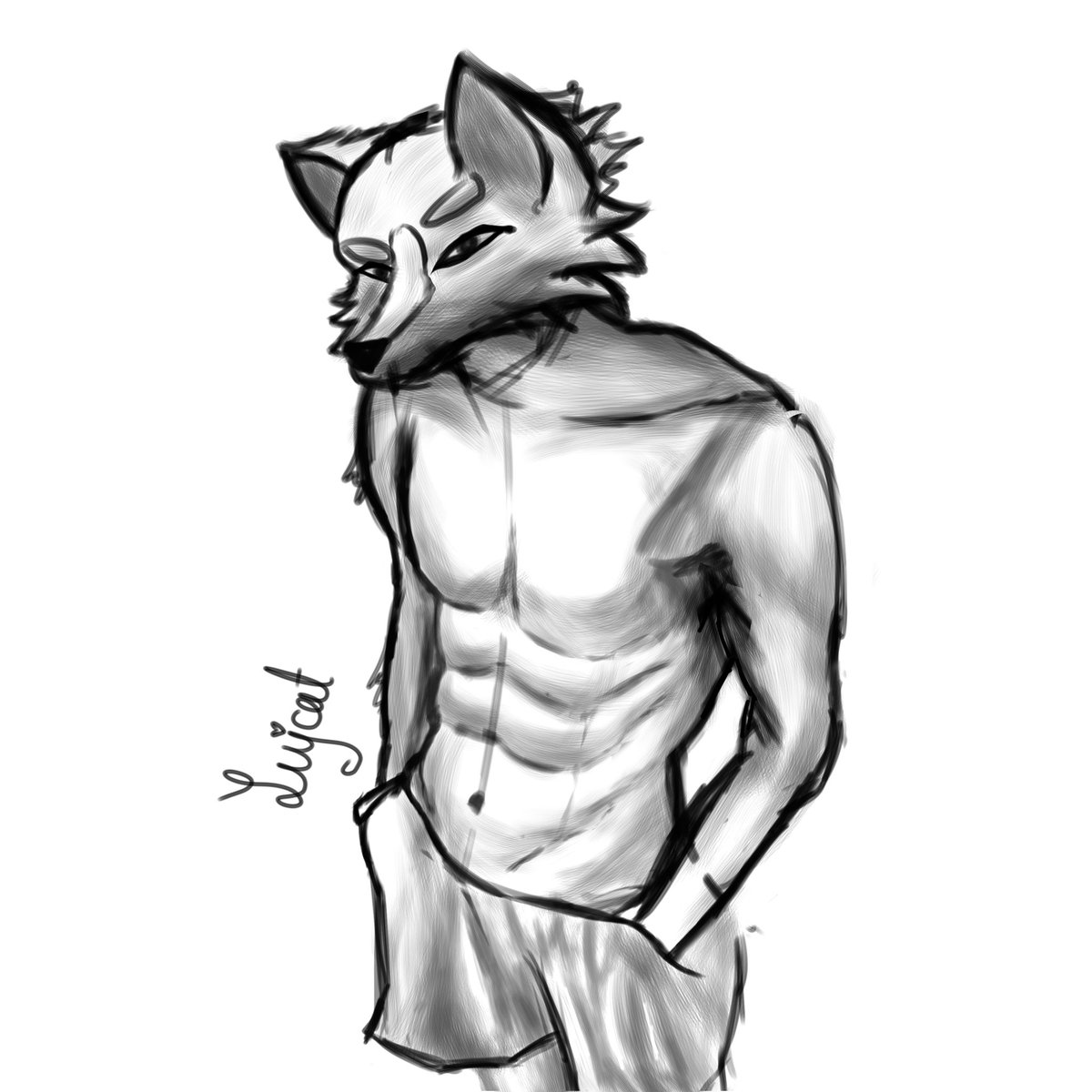 Which one looks cooler? :D

#artmoots #furry