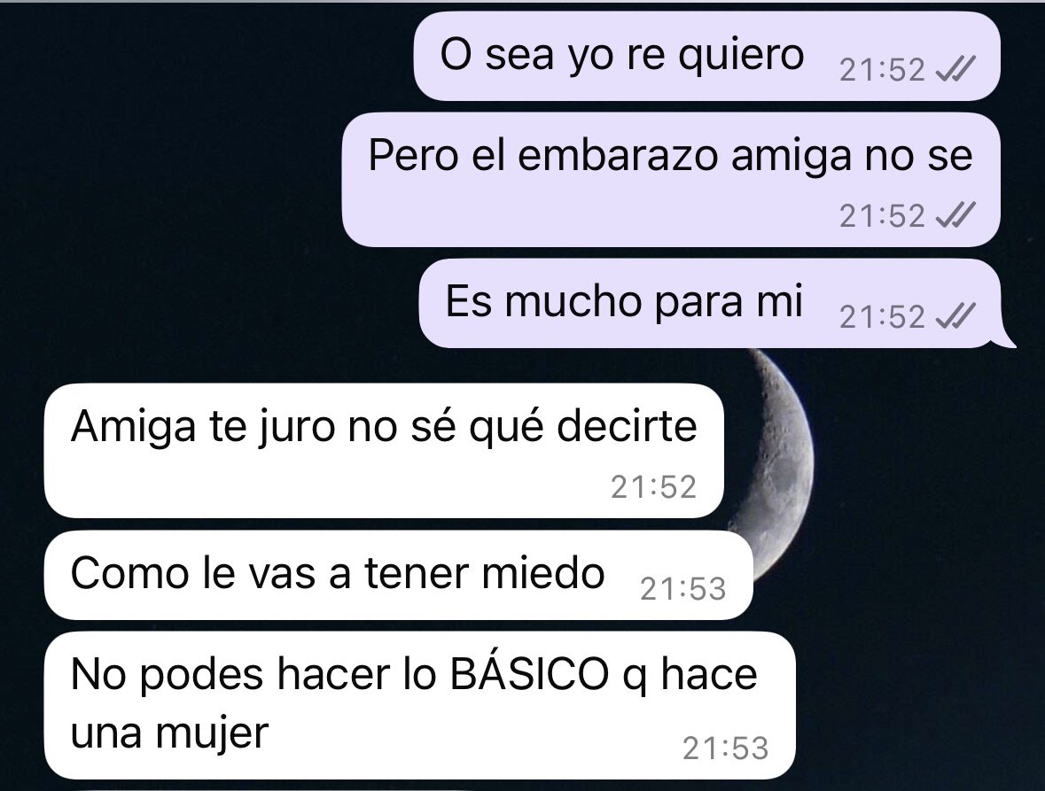 Mi amiga que nunca entiende por qué la funan