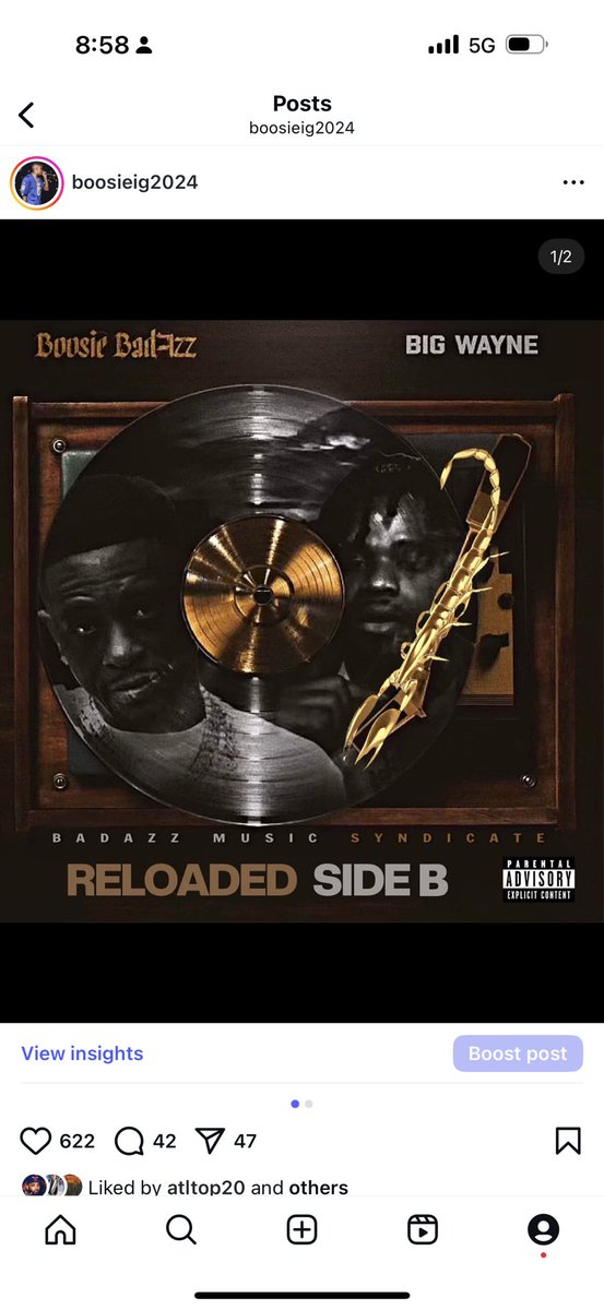 OUT NOW ON SPOTIFY 2 ALBUMS ALL ME N BIG WAYNE OLD SONGS THAT NEVER BEEN ON PLATFORMS RELEASED N NEW ALBUM ‼️‼️🔥💯🎉