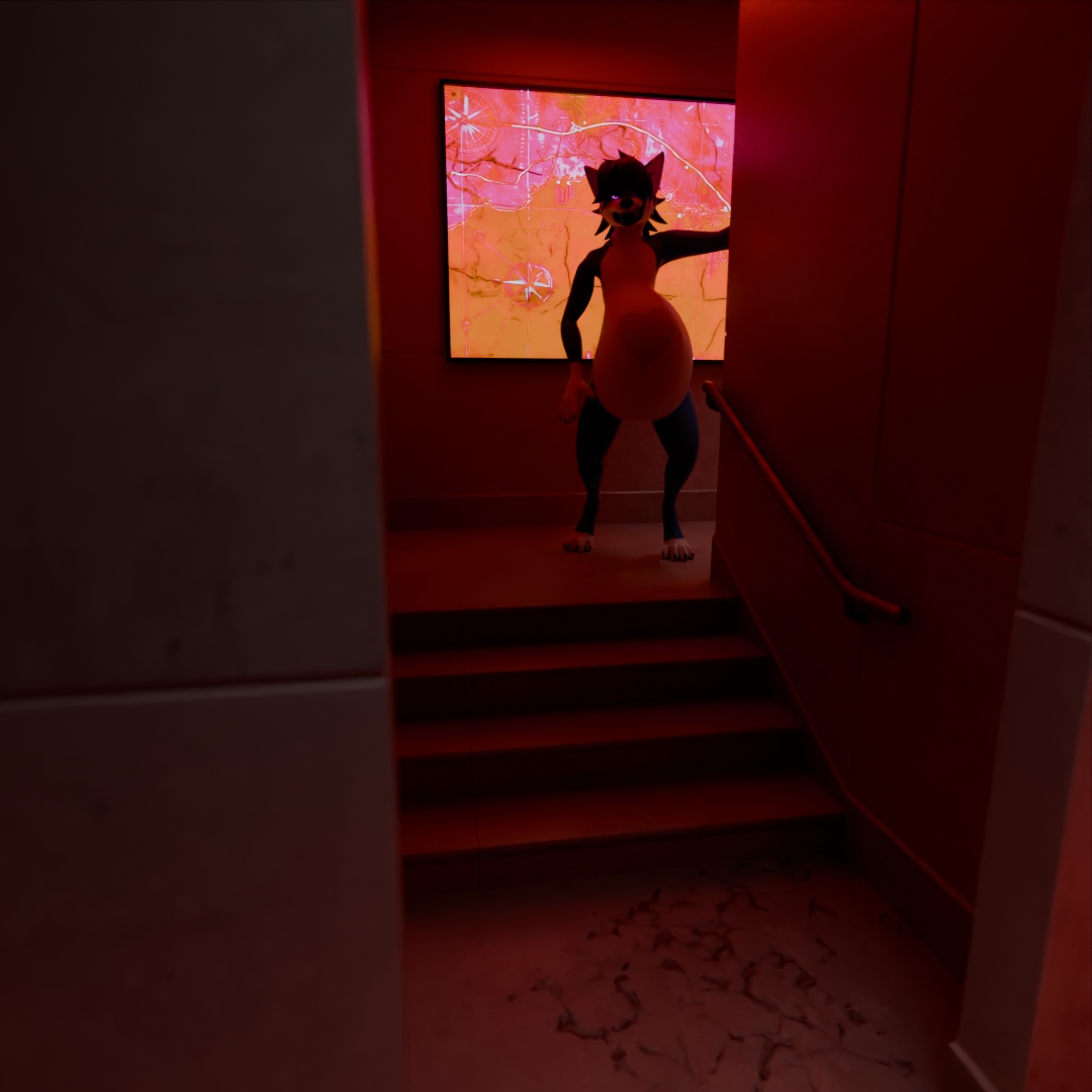 The main power has gone out and people are starting to disappear and now you know why. gift render for <a href="/BlopFry/">BlopFry</a> hate that dumb dog!