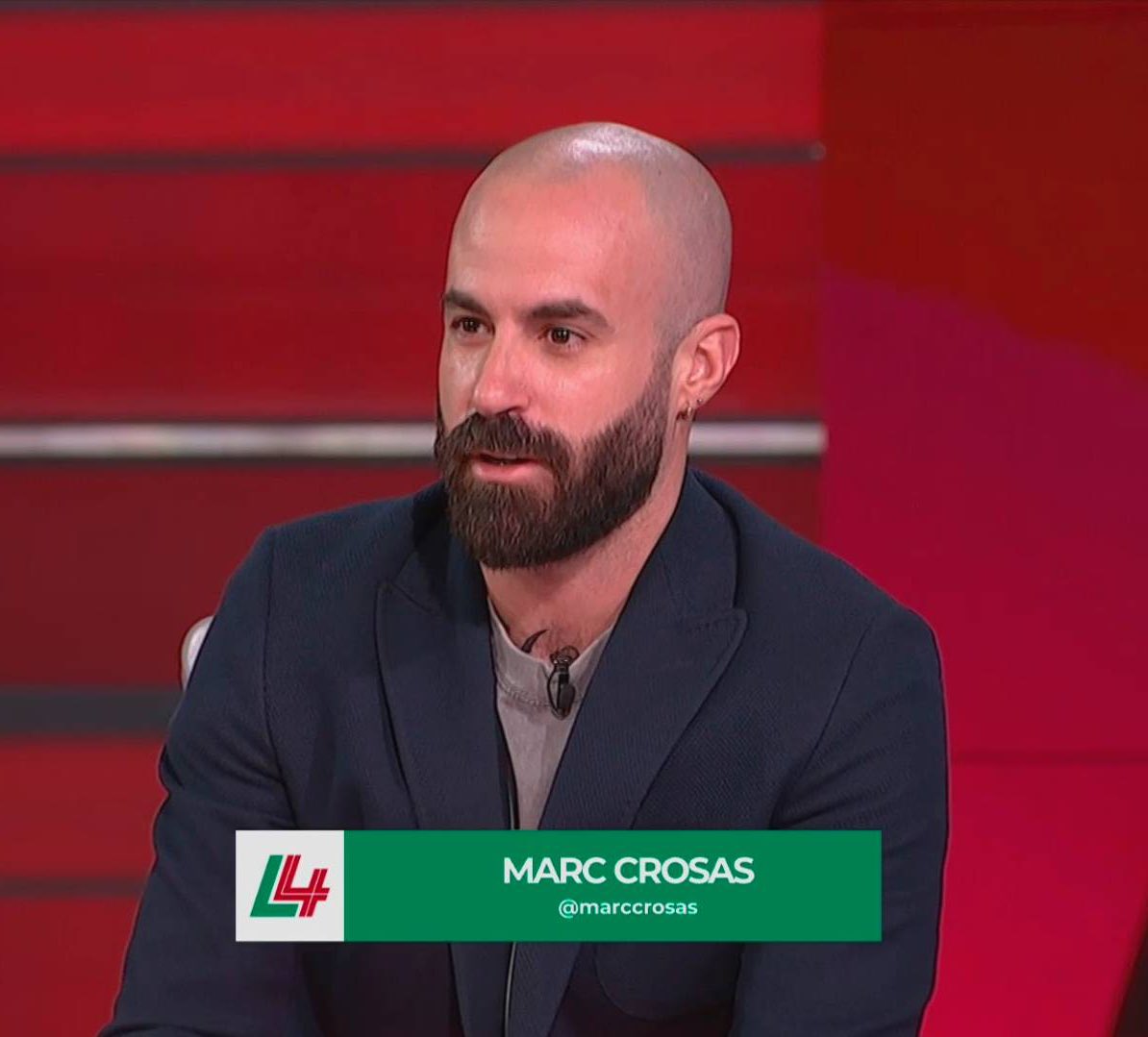 Lola del Carril: Palmeiras sale con línea de cuatro

Marc Crosas: Te pongo atención