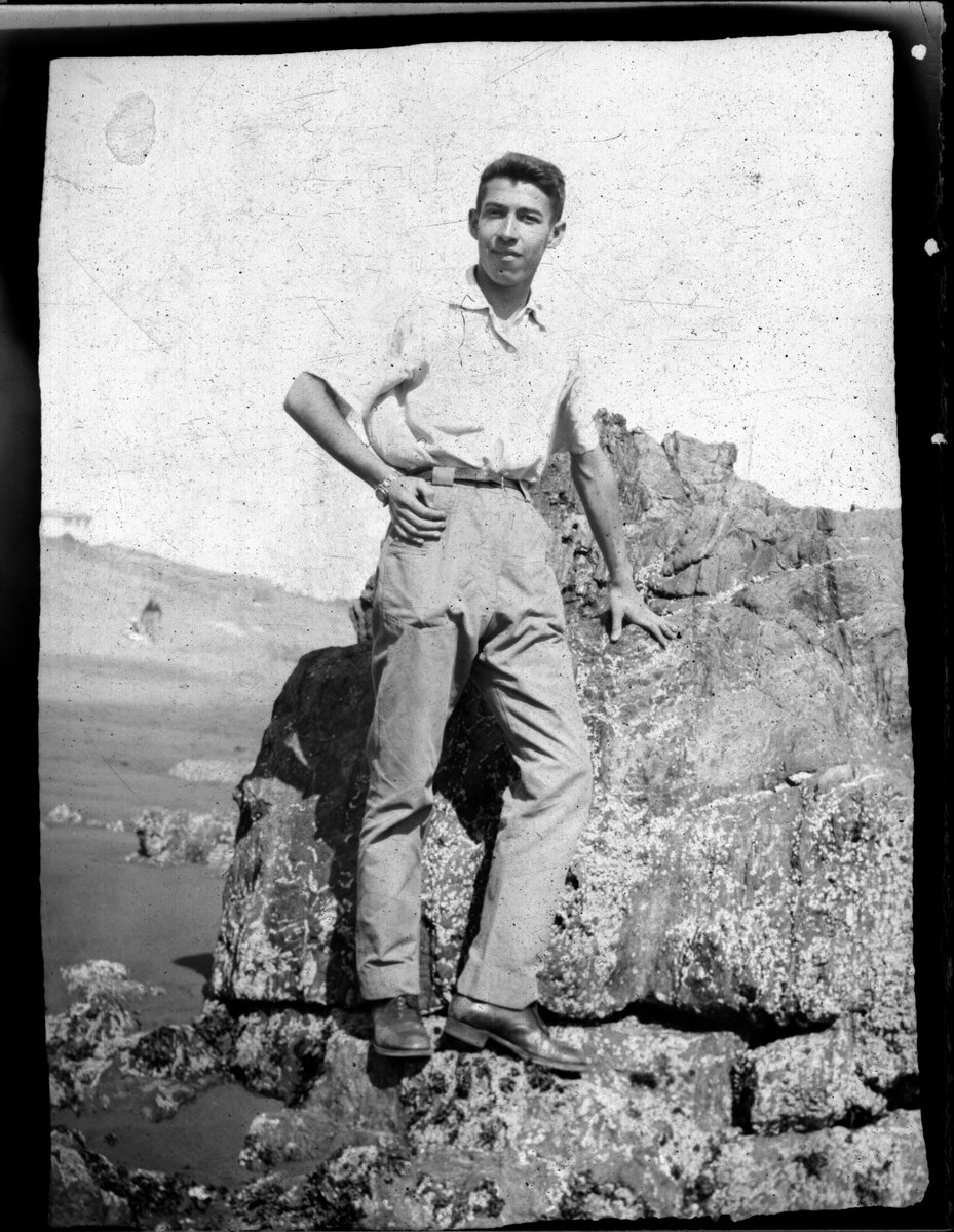 elguary's tweet image. My dad at 20. I never met him, but I  carry his nose everywhere I go.