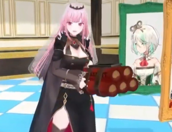 SHE HAS A BOMB