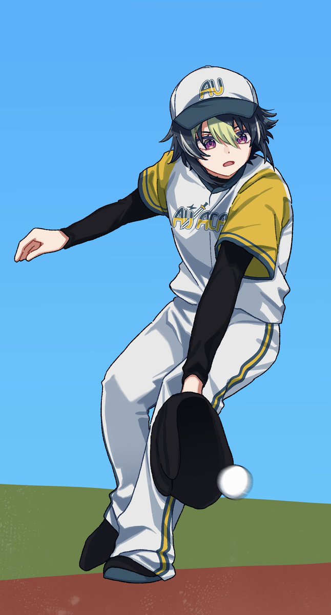 投手でも野手でも楽しみ
⚠︎ポーズ模写⚠︎ユニ捏造