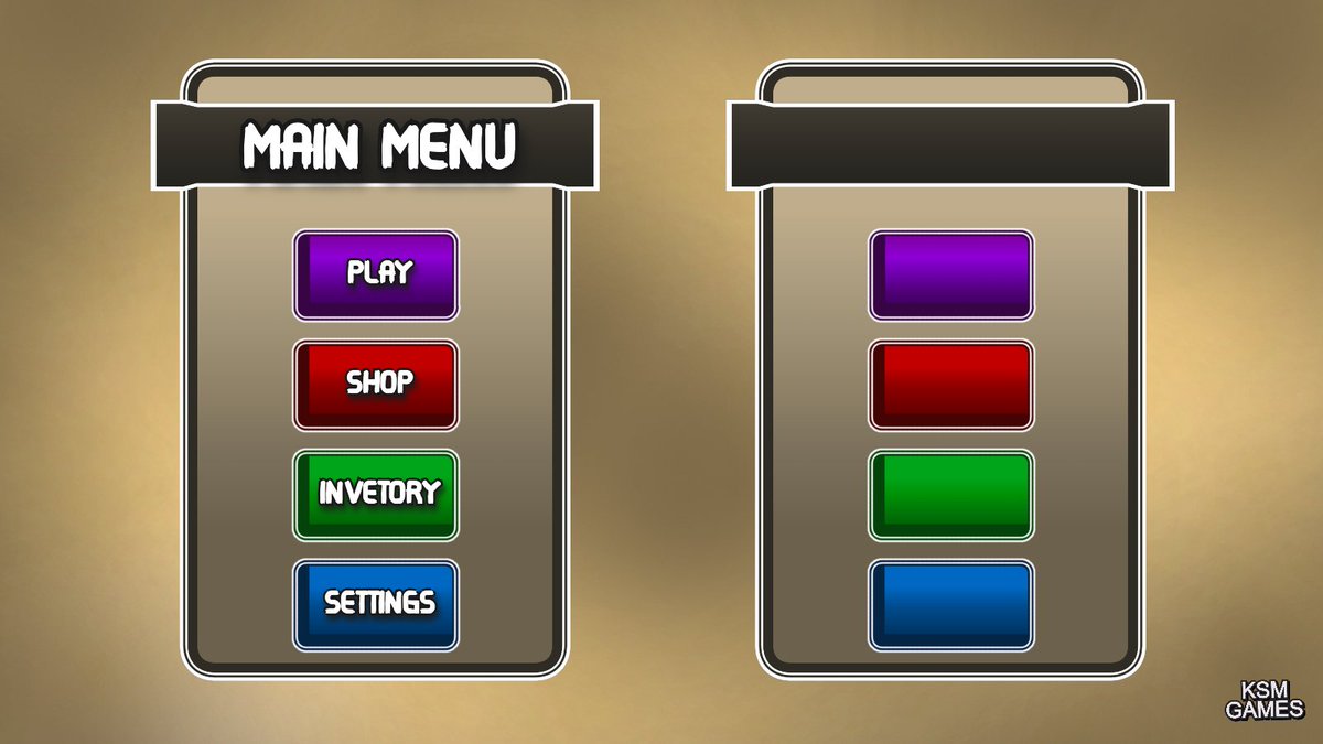 EndlessFunGames's tweet image. I've been practicing creating UI. Maybe I'll do it completely later, maybe not haha. 😀

#ROBLOX / #robloxart / #RobloxDev