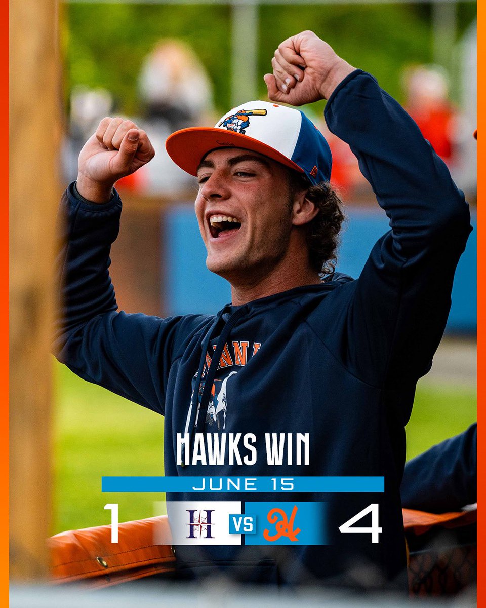 Hawks take it at home 👊