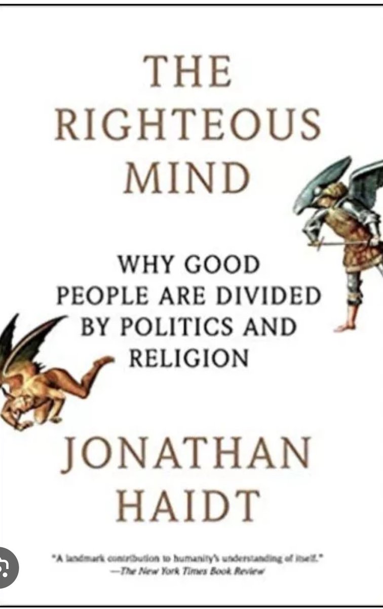 RLRandallMD's tweet image. Just finished. PLEASE consider a read. So much political acerbity, lack of dialogue, unraveling of our social fabric, violence, and death. We cannot go on like this. We must change course. Enjoyable, fun read. I learned a lot about my own assumptions. TY @JonHaidt