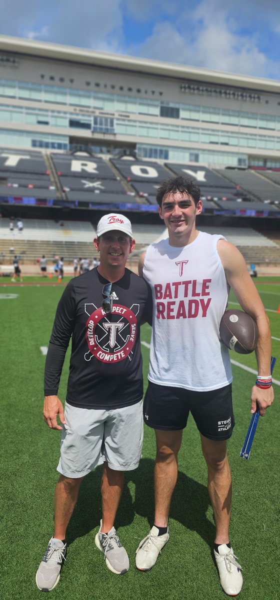 Joseph Daniel (@joseph_daniel39) on Twitter photo Thank you <a href="/TQHancock/">Tyler Hancock</a> for having me out to <a href="/TroyTrojansFB/">Troy Trojans Football 8x⚔️</a> this past week! Cannot wait to see what the future has in store this fall!
#BattleReady
<a href="/_Mike_McCabe/">Coach Mike McCabe</a> <a href="/OneOnOneKicking/">OneOnOne Kicking Camps🏈</a> <a href="/keithetheredge1/">keith etheredge</a> <a href="/ReginaldLSmith/">Reginald Smith</a> <a href="/AHSALFBRECRUIT/">Auburn High School Football Recruiting</a> <a href="/AuburnHighFB/">Auburn High Football</a> Thank you <a href="/TQHancock/">Tyler Hancock</a> for having me out to <a href="/TroyTrojansFB/">Troy Trojans Football 8x⚔️</a> this past week! Cannot wait to see what the future has in store this fall!
#BattleReady
<a href="/_Mike_McCabe/">Coach Mike McCabe</a> <a href="/OneOnOneKicking/">OneOnOne Kicking Camps🏈</a> <a href="/keithetheredge1/">keith etheredge</a> <a href="/ReginaldLSmith/">Reginald Smith</a> <a href="/AHSALFBRECRUIT/">Auburn High School Football Recruiting</a> <a href="/AuburnHighFB/">Auburn High Football</a>