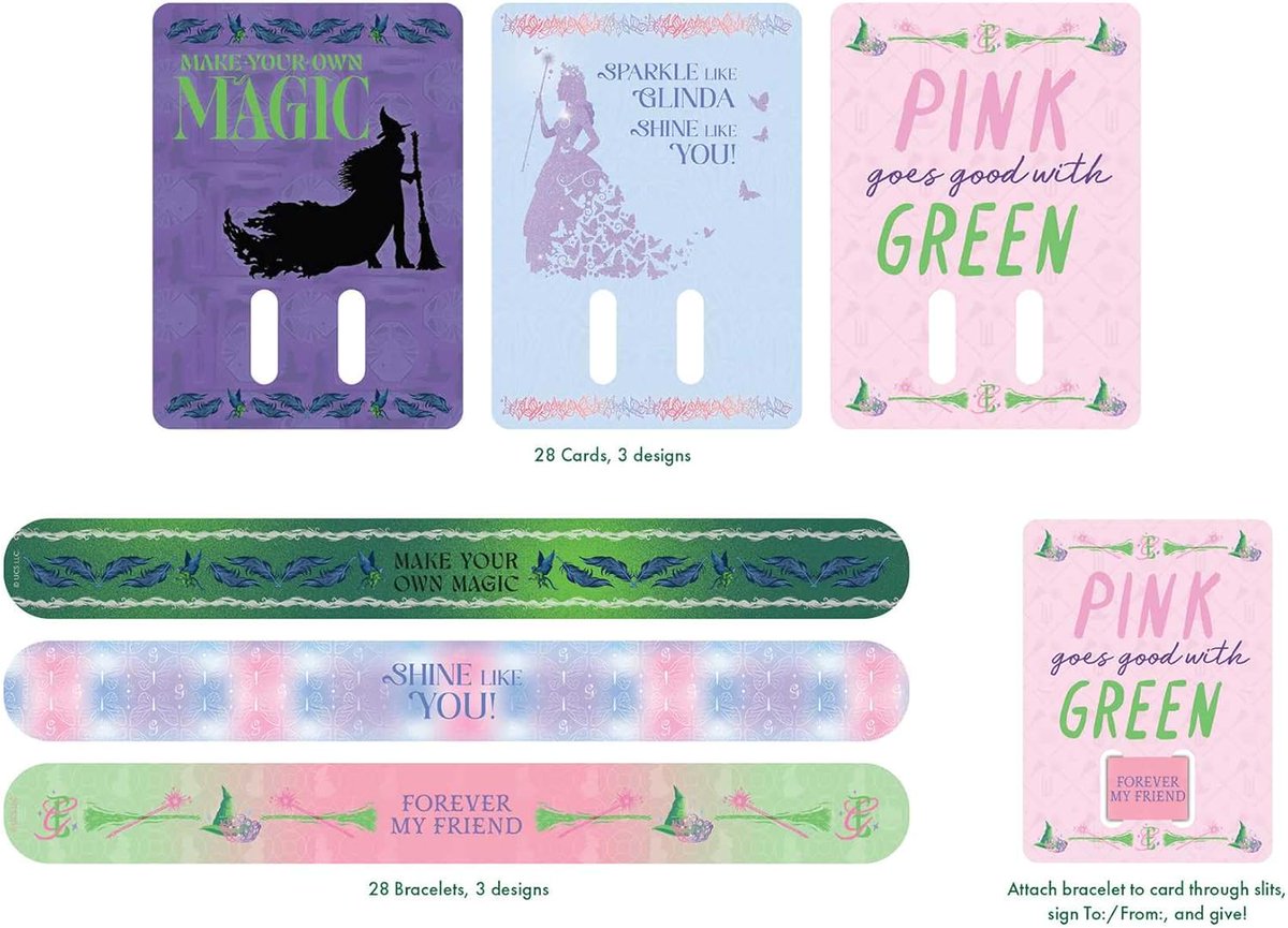shizgrad's tweet photo. Now available for pre-order: #Wicked Friendship Bracelet Valentines! 

@wickedmovie #WickedMovie 

https://t.co/MxXmXkpAzY https://t.co/YXctIr7fW1
