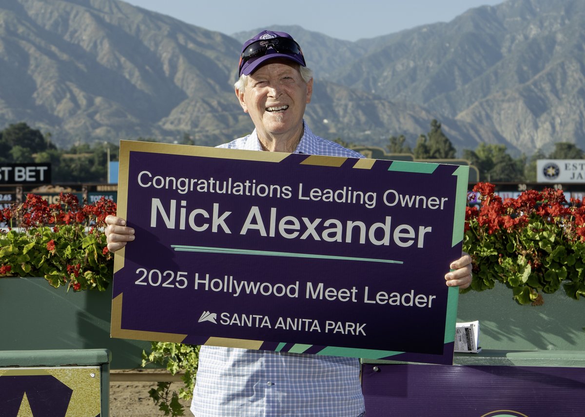 SAPublicity's tweet image. Congratulations Nick Alexander on your first owner title @santaanitapark