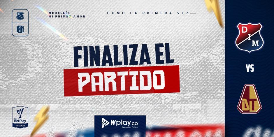 DIM_Oficial's tweet photo. ⏱️ FT' Medellín | 2-1 | Tolima

VAMOOOOOOOOOOOOOOOOOOOOOOOOSSSS

HP, SE NOS TIENE QUE DAR!!! 

@WplayColombia #VamosMedellín 🔴🔵 https://t.co/mY4fZsrYAu