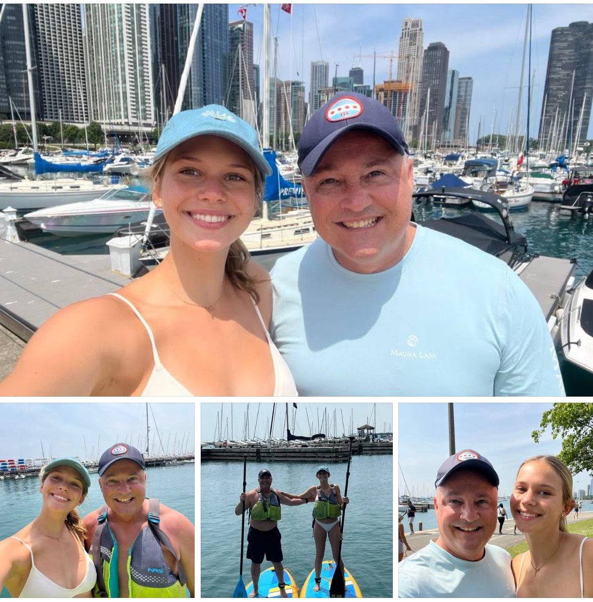 JVR_Paul's tweet photo. So many titles come and go…but the title of being DAD is one that leaves me in awe and speechless…I love you my kid - Yané JVR! 
#FathersDay2025 #family #dad #daughter #SUP #chicago https://t.co/9AOV3laVrg