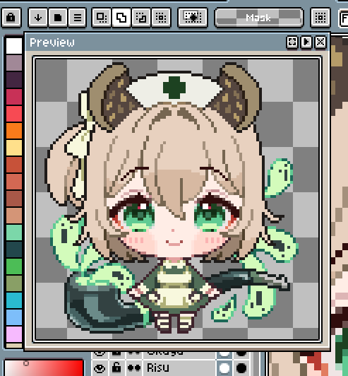 mimpish ☘️ pixel artist tweet media