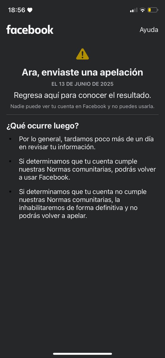 AraceliLuana9's tweet photo. @Meta @Facebook @Instagram
Hola, mi cuenta de Instagram fue suspendida Ya apelé, pero no recibí respuesta. necesito recuperarla. ¿Podrían ayudarme?
Detalles: 
• Usuario: Chipa.aloriginal / Luana.4raa
• Correo: giménezaraceli138@gmail.com
• Fecha suspensión: 13/06/2025 https://t.co/PTctYcn6Lw