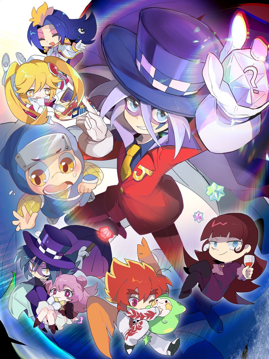 #怪盗ジョーカー 
#闪耀夜晚下的再会