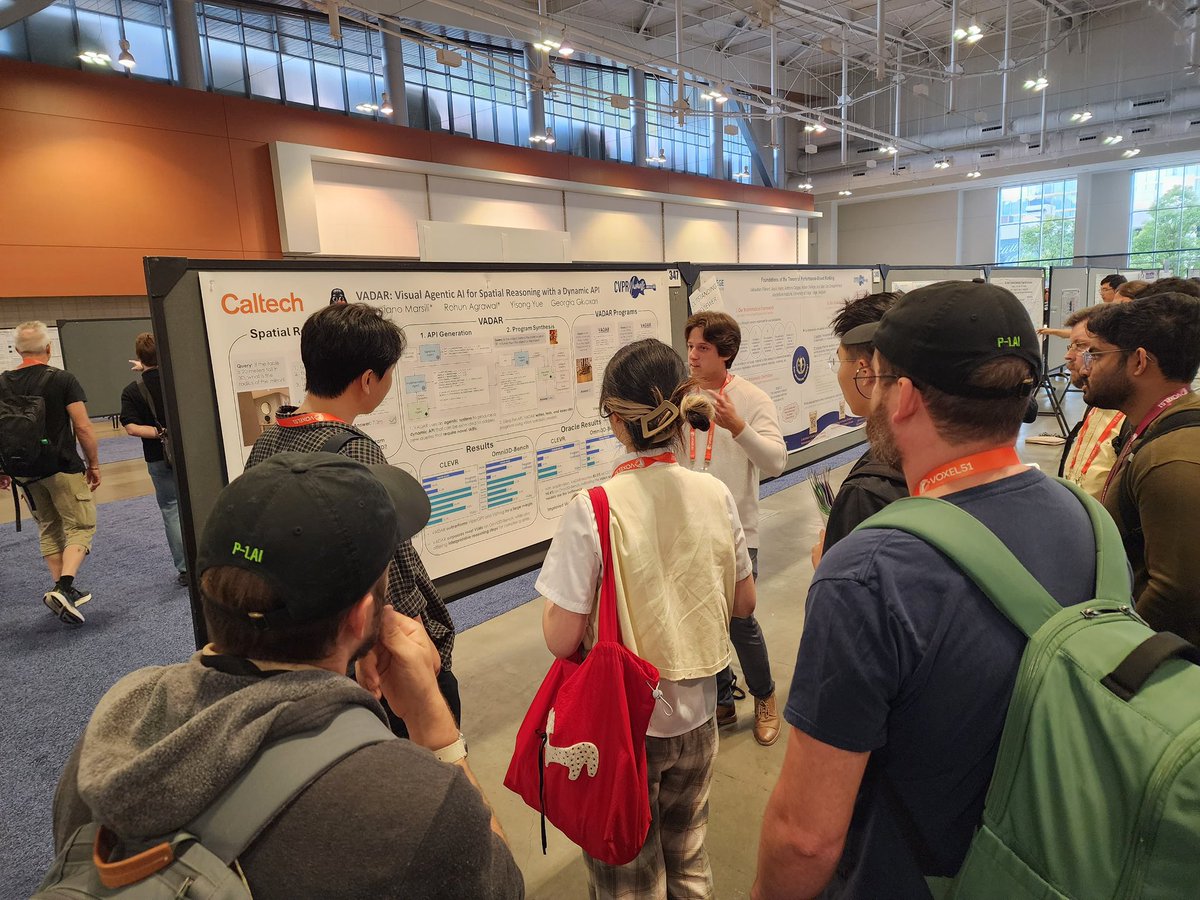 Had a great time at <a href="/CVPR/">#CVPR2025</a> showcasing VADAR!! Thank you to everyone who stopped by the poster &amp; all the great conversations 🙌🙌

#CVPR2025