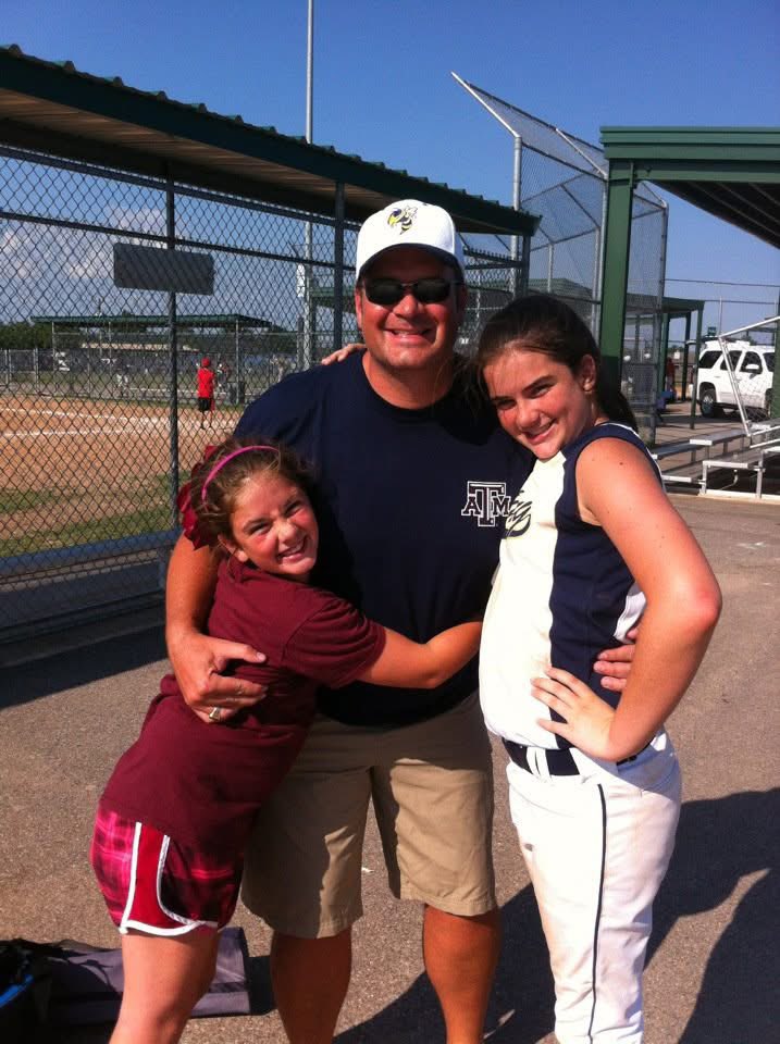 Ultimate softball dad!!!!!